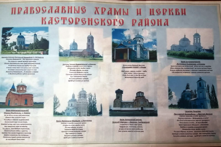 Православные храмы Касторенского района